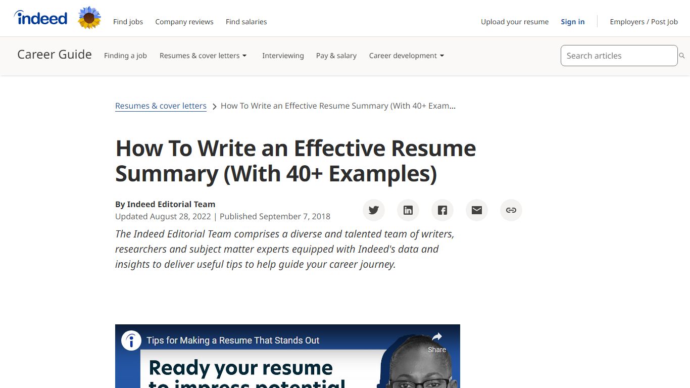 How To Write an Effective Resume Summary (With 40+ Examples)